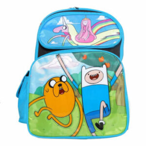 Ruz Adventure Boys Time Jake , Finn & Princess Bubblegum 16" Backpack