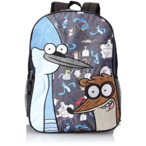 Boys' Regular Show Rigby and Mordecai 16 Inches  Backpack