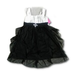 Amy Byer Little Girls' Hi Low Dress With Ruffles.
