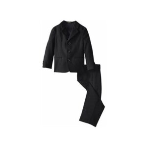 Arrow Little Boys 2 Piece Black Graduating Suit Set