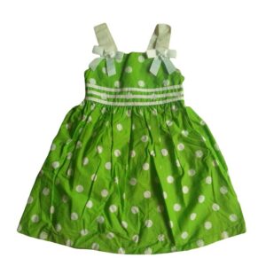 Bonnie Jean Little Girl's Dotted Cotton Sundress - 4/5 Years