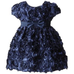 Marmellata Little Girls' Navy Soutache Special Occasion - 4T