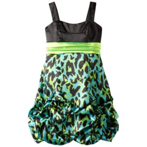 Ruby Rox Girls leopard pick up dress