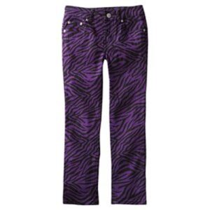 Sonoma Life Style Little Girls Patterned Skinny Jeans