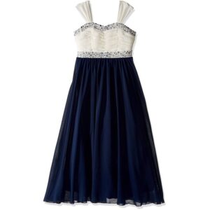 Speechless girls shirred bodice embellished maxi dress designed for special occasion elegance and youthful charm